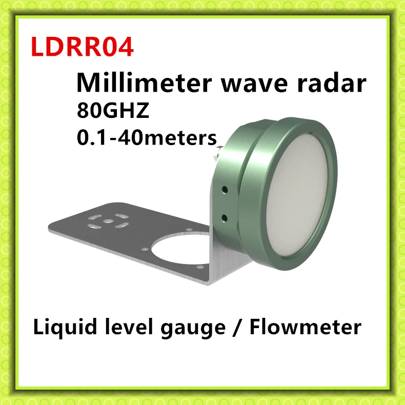 LDRR04 millimeter wave radar 40M 80GHz ranging radar/water level gauge/liquid level gauge/radar flow meter/ranging instrument