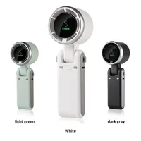 2025 New Hanging Neck Outdoor 180 Degree Folding Desktop Mini Fan Hand-held Folding High-speed Powerful Turbo Fan 1