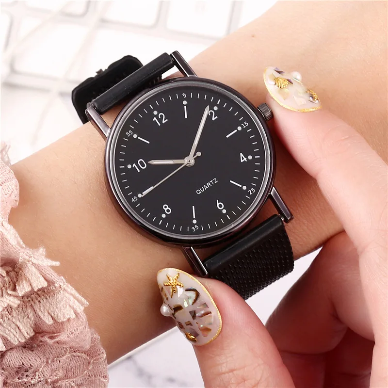 

Sdotter Womens Watches New Fashion Silicone Strap Simple Digital Quartz Watch For Woman Female Clock Relogios Feminino Drop Ship