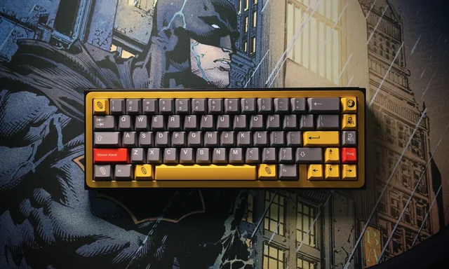 GMK Lunar Theme Keycap Full Set PBT Custom Vintage Gray Keyboard 