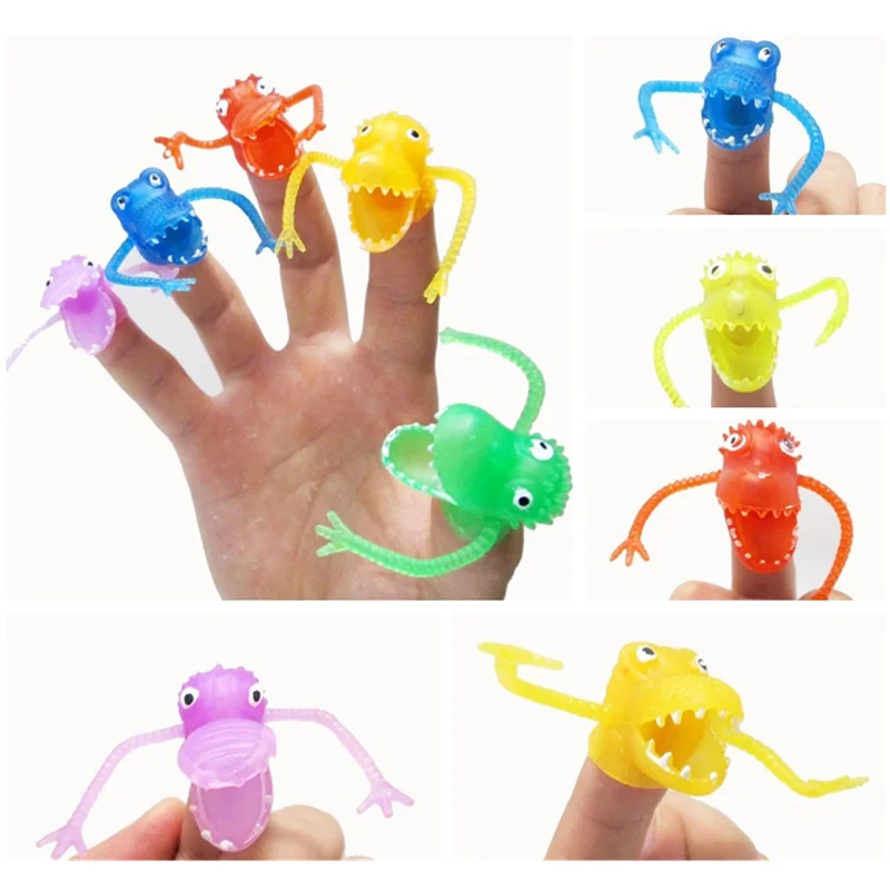 

5-50pcs/set NEW Dinosaur Finger Toys Novely Finger Toys Mini Finger Toys Party Toys Children Small Gifts for Children