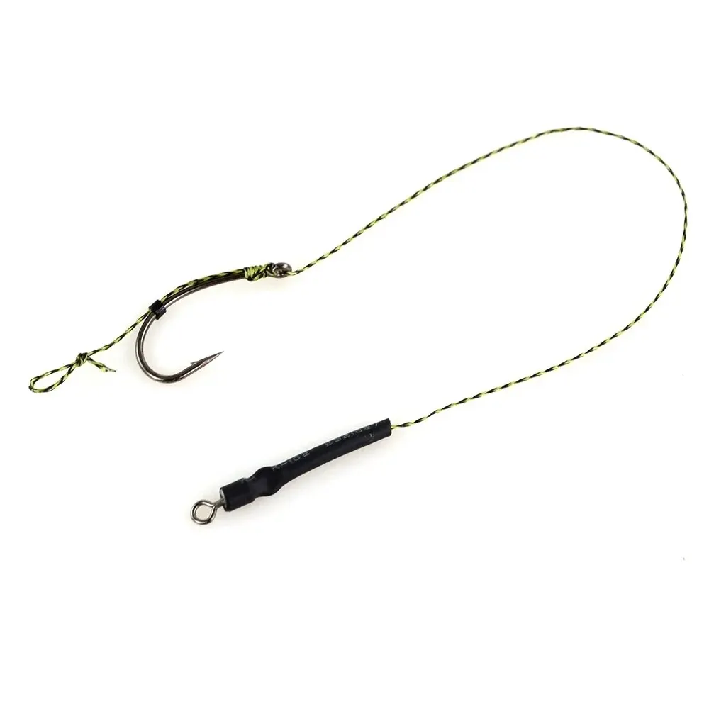6pcs Carp Fishing Ready Made Hook Link Tied Rigs Terminal Tackle TS113