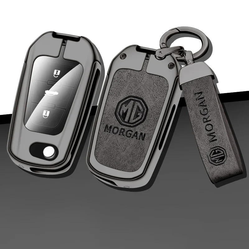 

Please check your car key before shipping !!! Product information: Fit for:MG Material: Zinc Alloy + Leather Color: Silver grey/