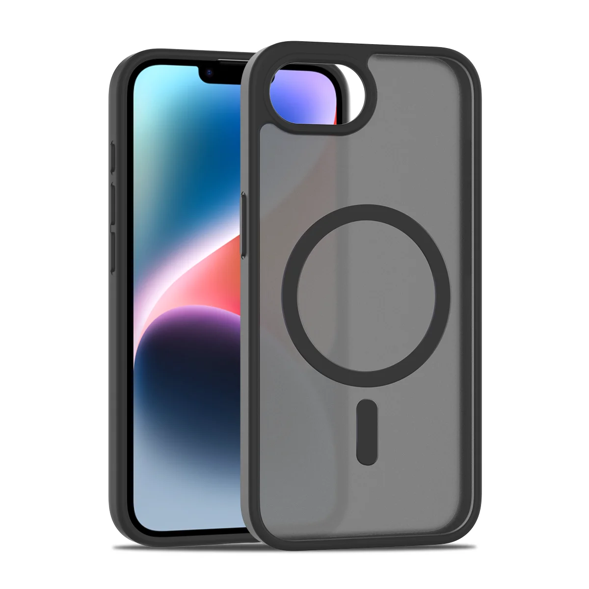 Universal Matte MagSafe-Compatible Phone Case