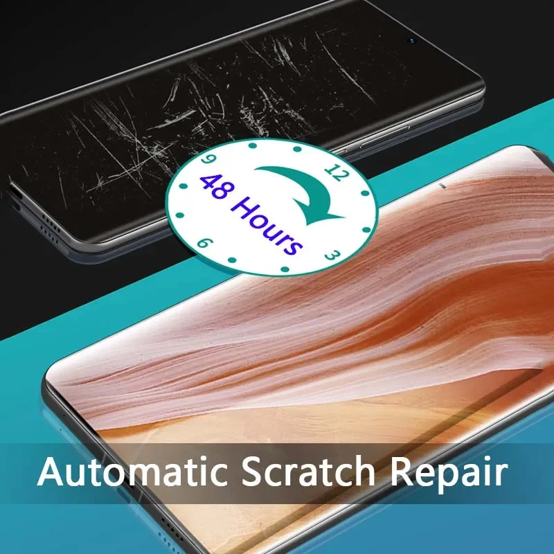 Ultra Clear Full Cover Soft Hydrogel Screen Protector - Front/Back Repairable Film