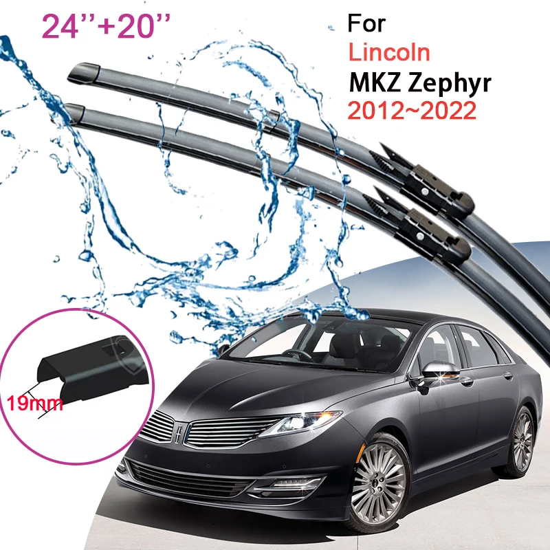 Car Front Windshield Window Wiper Blades For Lincoln Mkz Zephyr 2012
