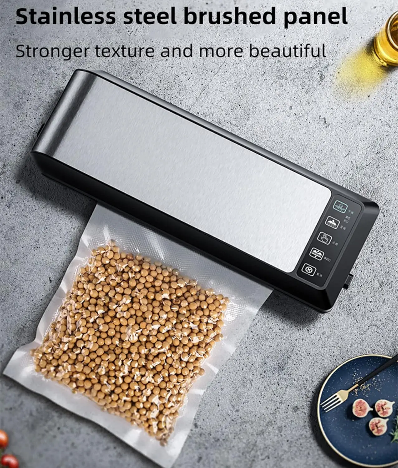 Vacuum Sealer Machine Powerful 90Kpa Precision 6-in-1 Compact Vacuum Food  Preservation System Built-in Cutter - AliExpress