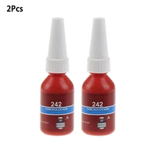 

2Pcs 10ml Threadlocker Metal Sealing Anaerobic Glue Adhesive Screw Fastening 242 Methacrylate Threadlocker Handle Tools
