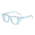 Transparent blue