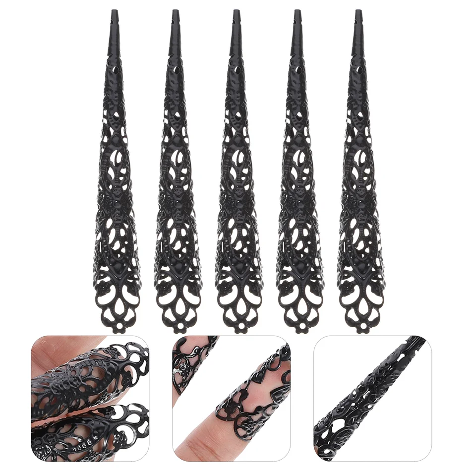 Acquista Anello articolato stile punk Anello di attività per dita con armatura in metallo elegante in Italia a partire da 1.38