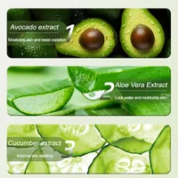 80 PCS Avocado Scented Makeup Removing Wipes - Deep Cleansing, Travel-Friendly, Single-Use 2