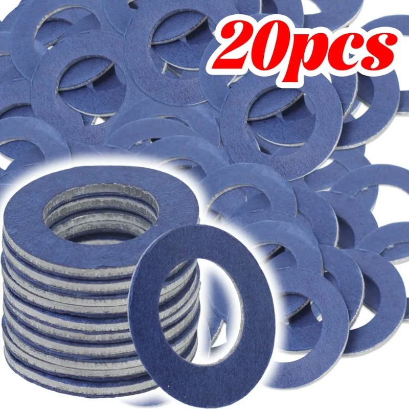 Aluminum Oil Drain Plug Gaskets for Toyota Lexus 90430-12031 Replaceable Oil Pan Bolt Washer Engine Sump Screw Sealing Parts