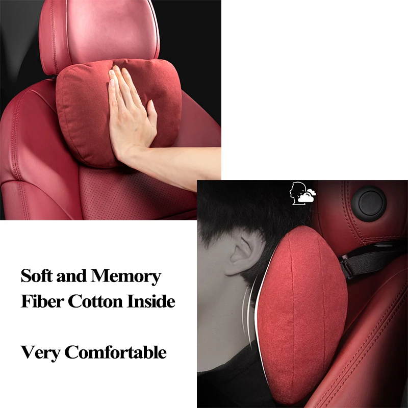 Car Seat Pillow For Porsche 911 Panamera Macan Cayenne Cayman Boxster Taycan