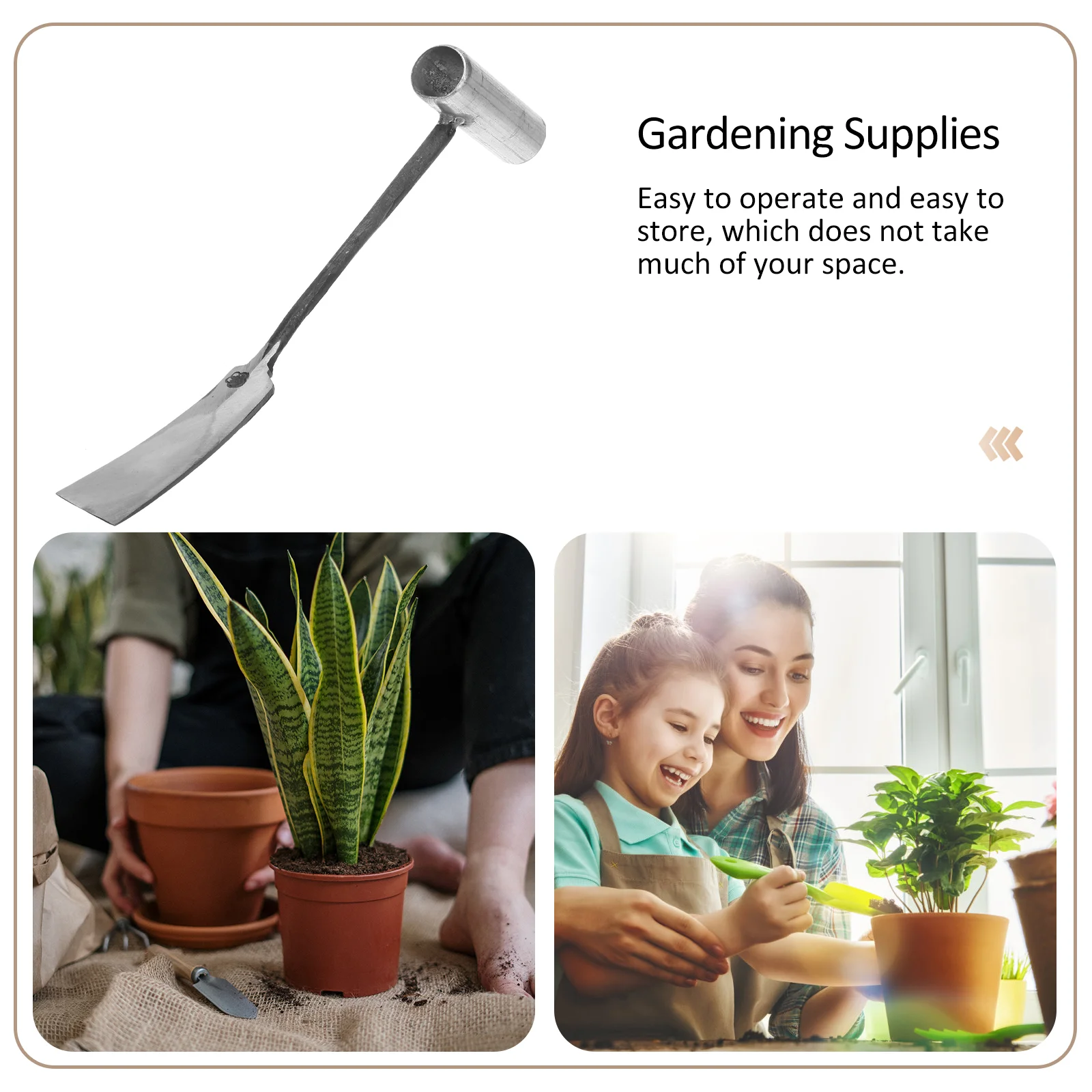 Planting Garlic Digging Tool Wild Vegetables Scoop Garden Shovels Iron Gardening Spade
