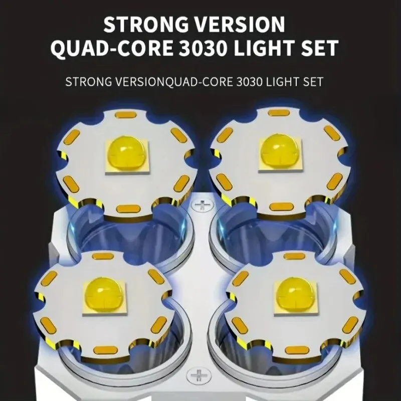 ޴  4 LED , COB ̵ Ʈ, 4  , USB  ġ, ߿ܿ ķ  ġƮ