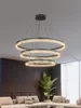 Living room chandelier simple modern led lighting creative Nordic luxury restaurant bedroom lamp designer high-end chandelier 2