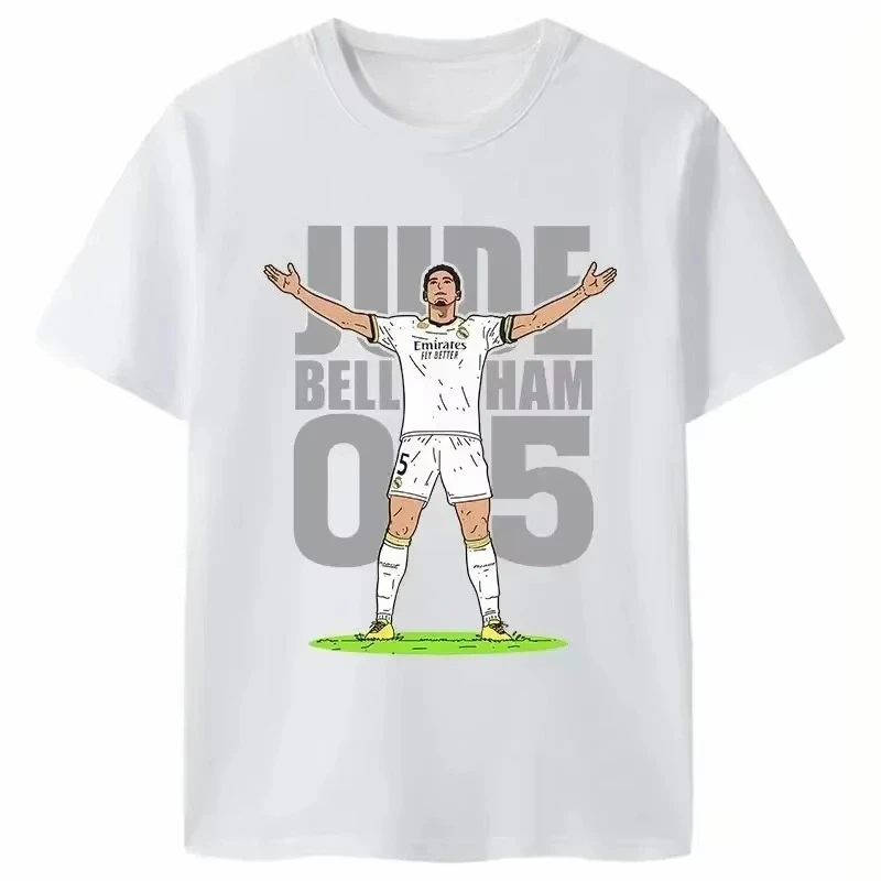 여름 2026 팬 기념 로고 프린트 남성용 티셔츠 반팔 100% 면 통기성 땀 흡수 라운드 넥 티셔츠