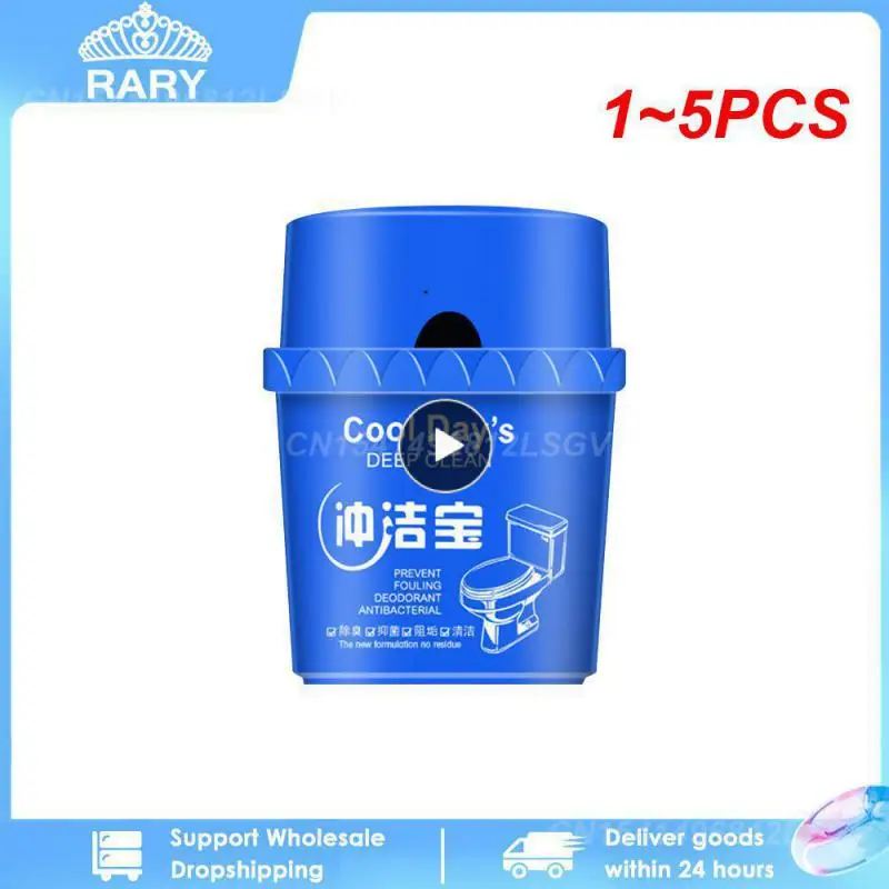 1 ~ 5 Pezzi Potente Pulizia Della Toilette Spirit Blue Bubble Toilet Deodorante Urina Macchia Deodorante Detergente Per Wc Palla Per La Pulizia