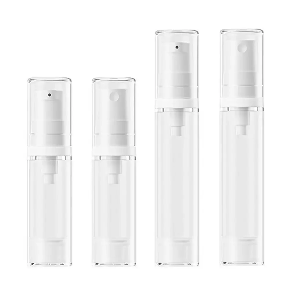 Cosmetic Cream Bottle Airless Cosmetic Pump Bottle 5ML 10ML Travel Size Dispenser for Cream Gel Lotion