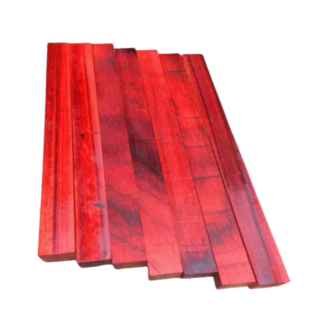 1PCS Length:300mm Indian Red Wood Handmade DIY of carved raw wood and ...