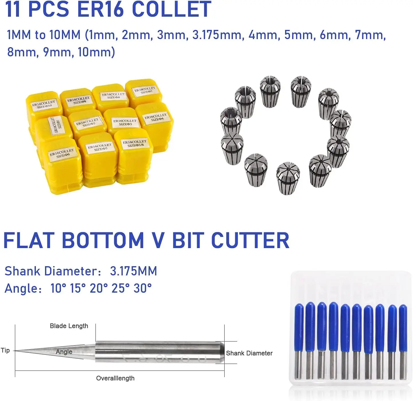 Daedalus 600W Brushless Spindle Motor Kit, ER16, 48V, 9000 RPM