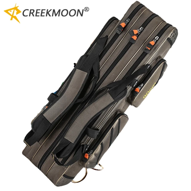 Multifunctional Hard Spinning Fishing Rod Bag 2/3/4 Layers 80CM