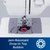 XM2701 Sewing Machine, Lightweight, Full Featured, 27 Stitches, 6 Included Feet，5.9"D x 12.1"W x 15.3"H 5