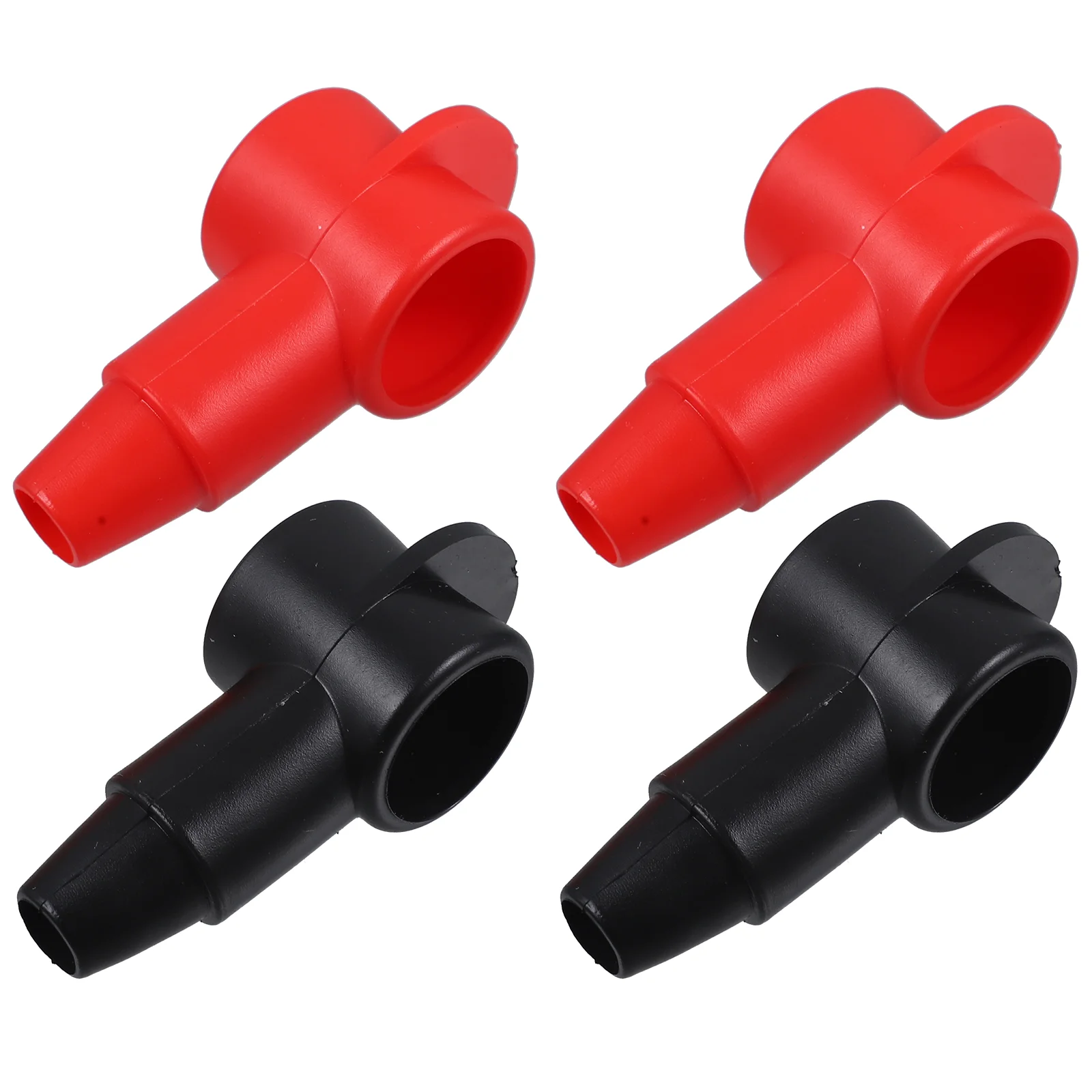 

4 Pcs Pile Cover Terminal Protector Kit Marine Covers Auto Boat Batteries Replacement Protective