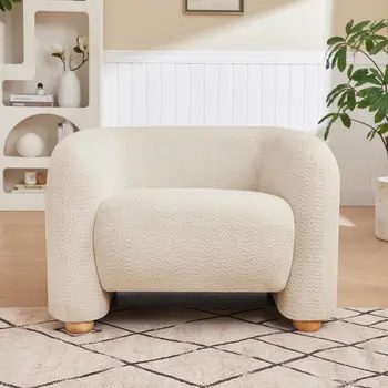 Oversized Barrel Accent Chair 1