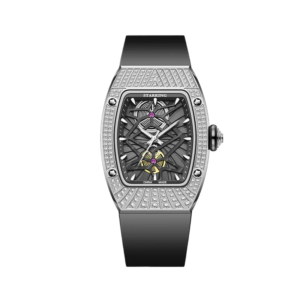 Starking brand women's watch, versatile niche high-end luxury Gemini diamond-encrusted luxury women's quartz watch