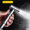 4pc/Set Portable Bidet Toilet Sprayer Bidet Shower Faucet Stainless Steel Woman Cleaning Head Anal Tap Wash Bathroom Accessories 3