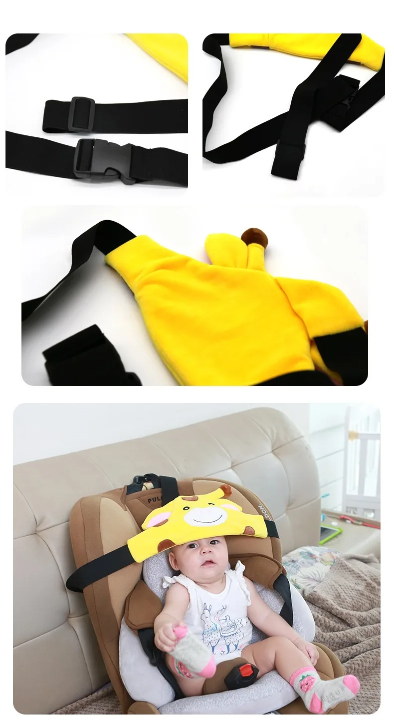 Rhino Baby Safety Seat Head Fixing Belt Headrest Fixing Strap Children's Dozing Device