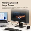 Hagibis Switch Dock for Nintendo Switch/OLED USB C to HDMI-Compatible Cable Adapter 8K60Hz 100W PD for Laptop SteamDeck ROG Ally 3