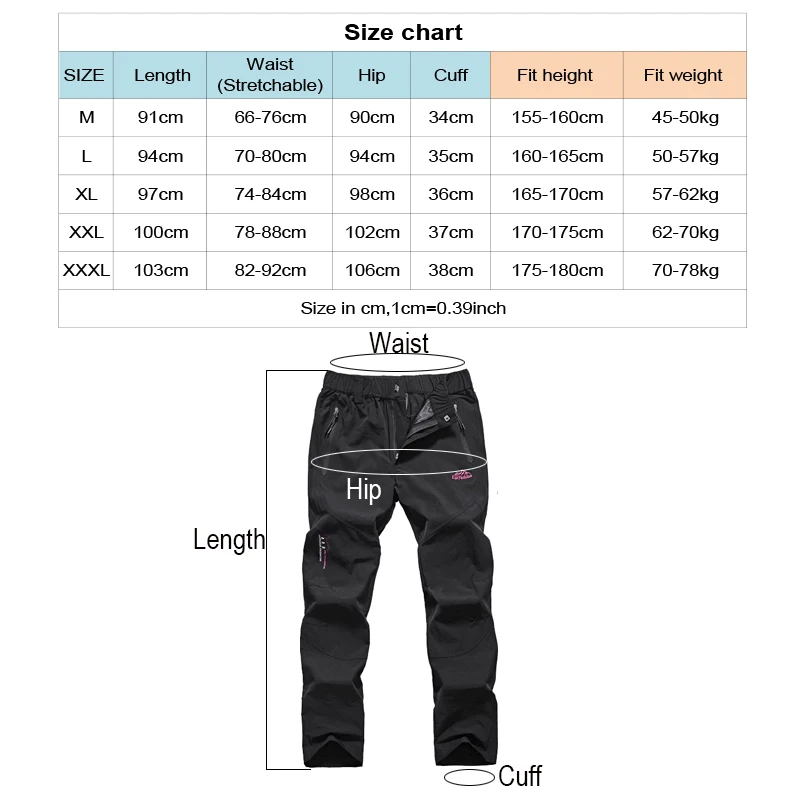 Hiking Pants Women Summer Trekking Pants Outdoor Running Walking Fishing Elastic Quick Dry