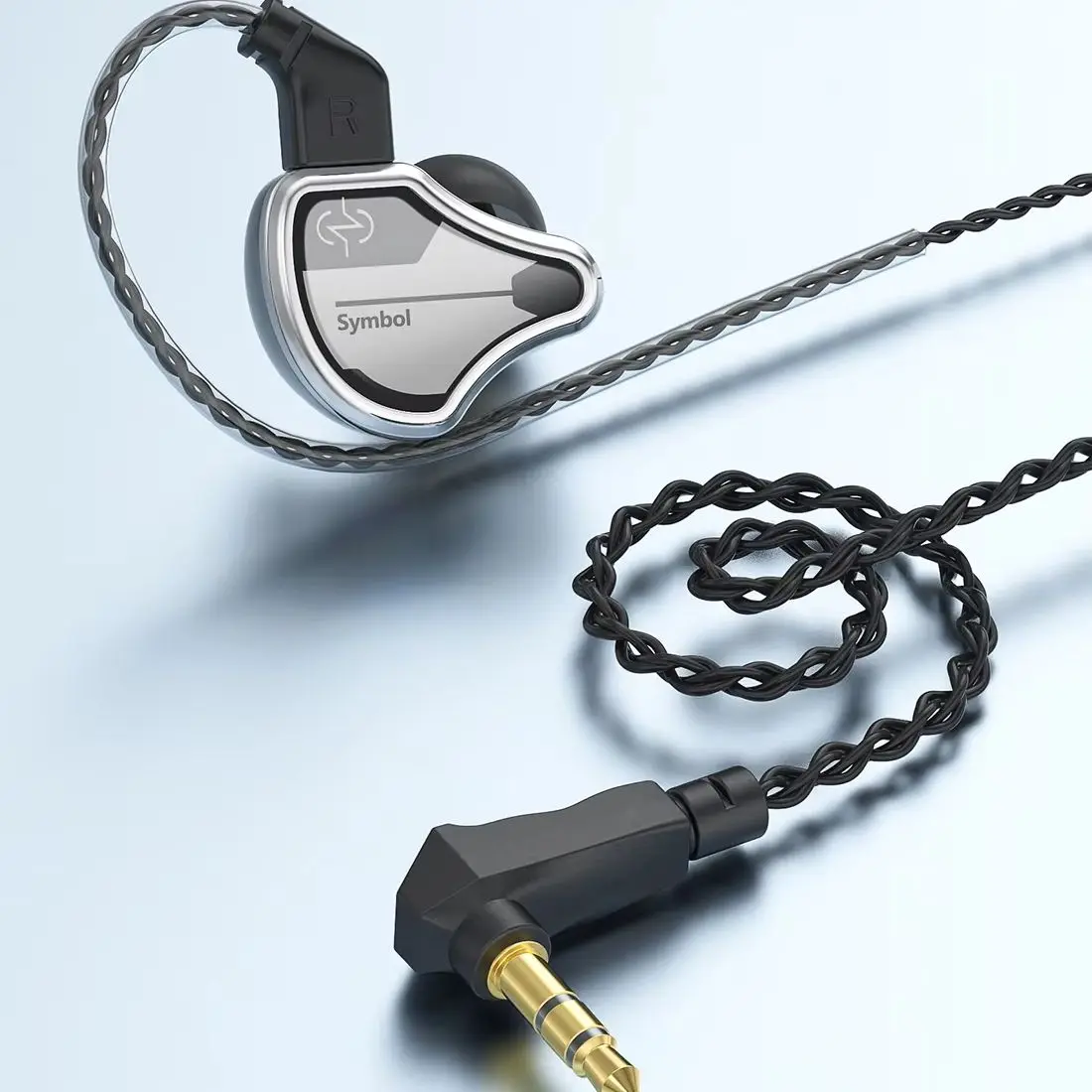 Hi-Fi In-Ear Noise-Cancelling Headphones with Detachable Cable for Musicians and Singers