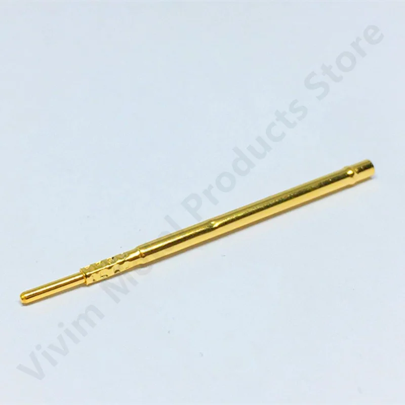 100pcs RL75-2T prüf stift PL75-B1 buchse messing rohr nadel hülse sitz crimp verbinden sonde hülse 35,6mm außen durchmesser 1,32mm – Detail 8