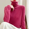 2024 New Autumn/Winter Women's Stacked Collar Cashmere Hoodie Long Sleeve Soft and Warm, Available in Multiple Colors 6