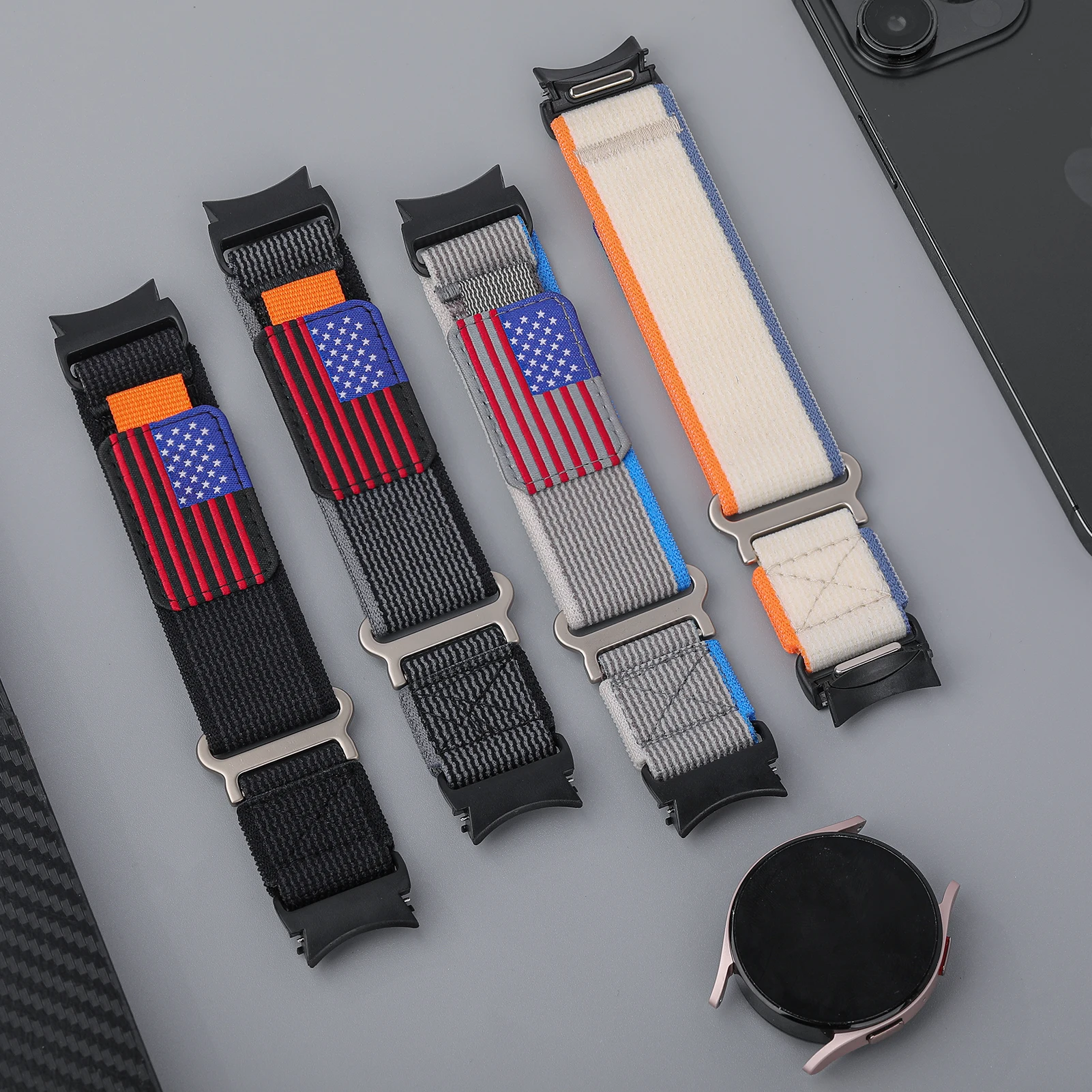 Nylon Trail Loop Bracelet Strap
