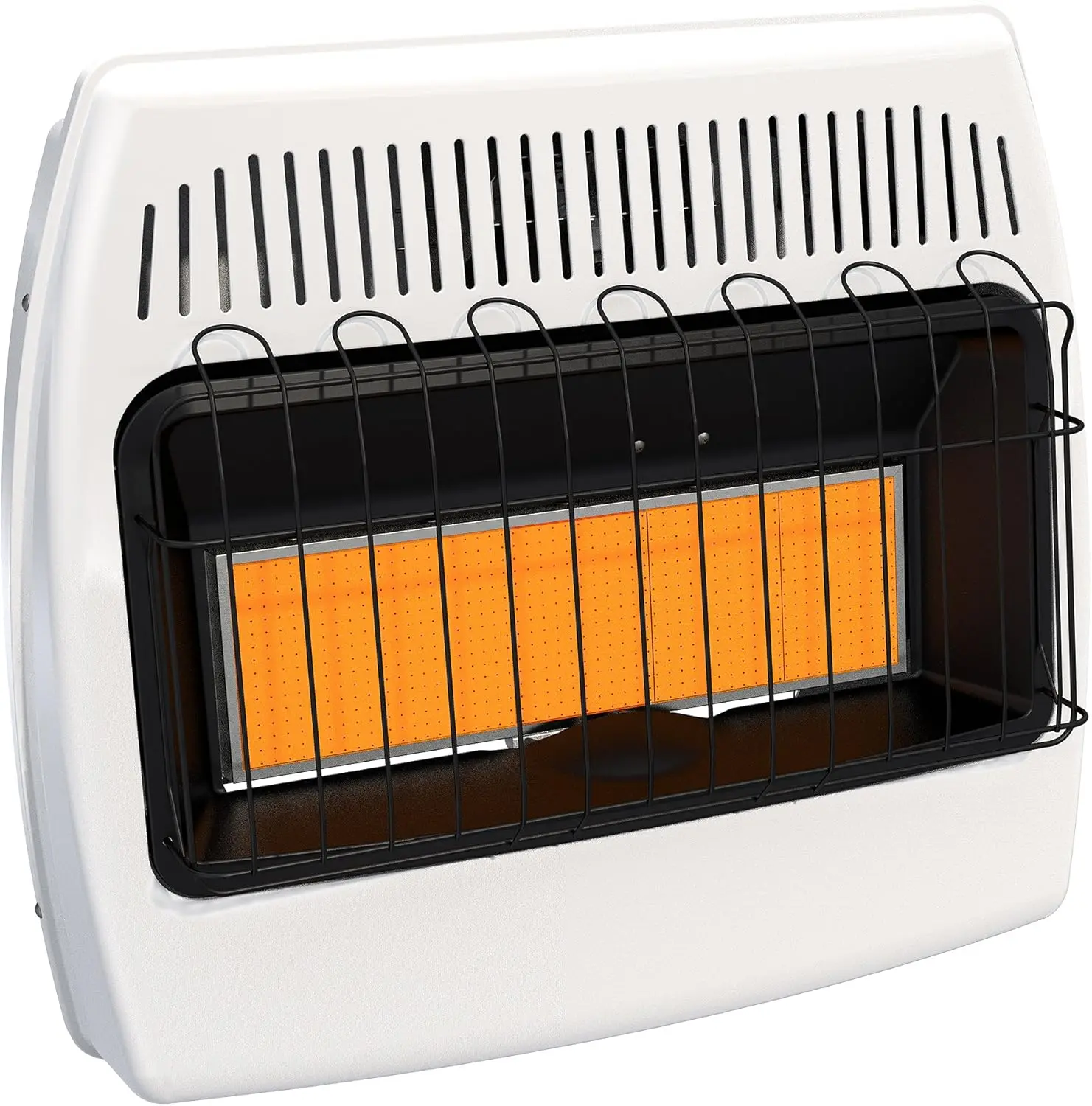 IR30PMDG-1 30,000 BTU Liquid Propane Infrared Vent Free Wall Heater White Liquid Propane Ready (Fuel conversion not permitted)