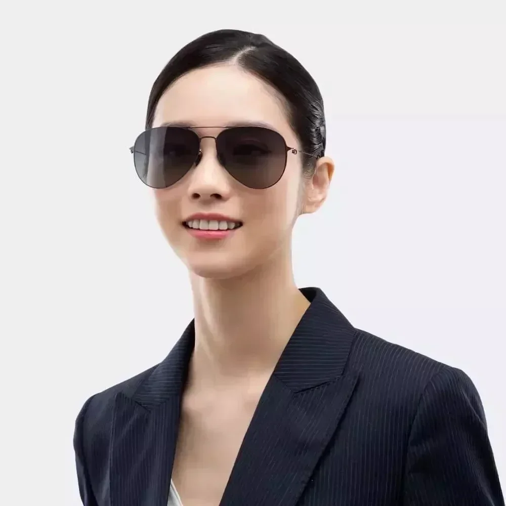 Anti Blue Glasses Xiaomi Mijia Aviator Sunglasses Pro/ Square Pro Block UV anti-glare Stainless steel ultra-thin frame