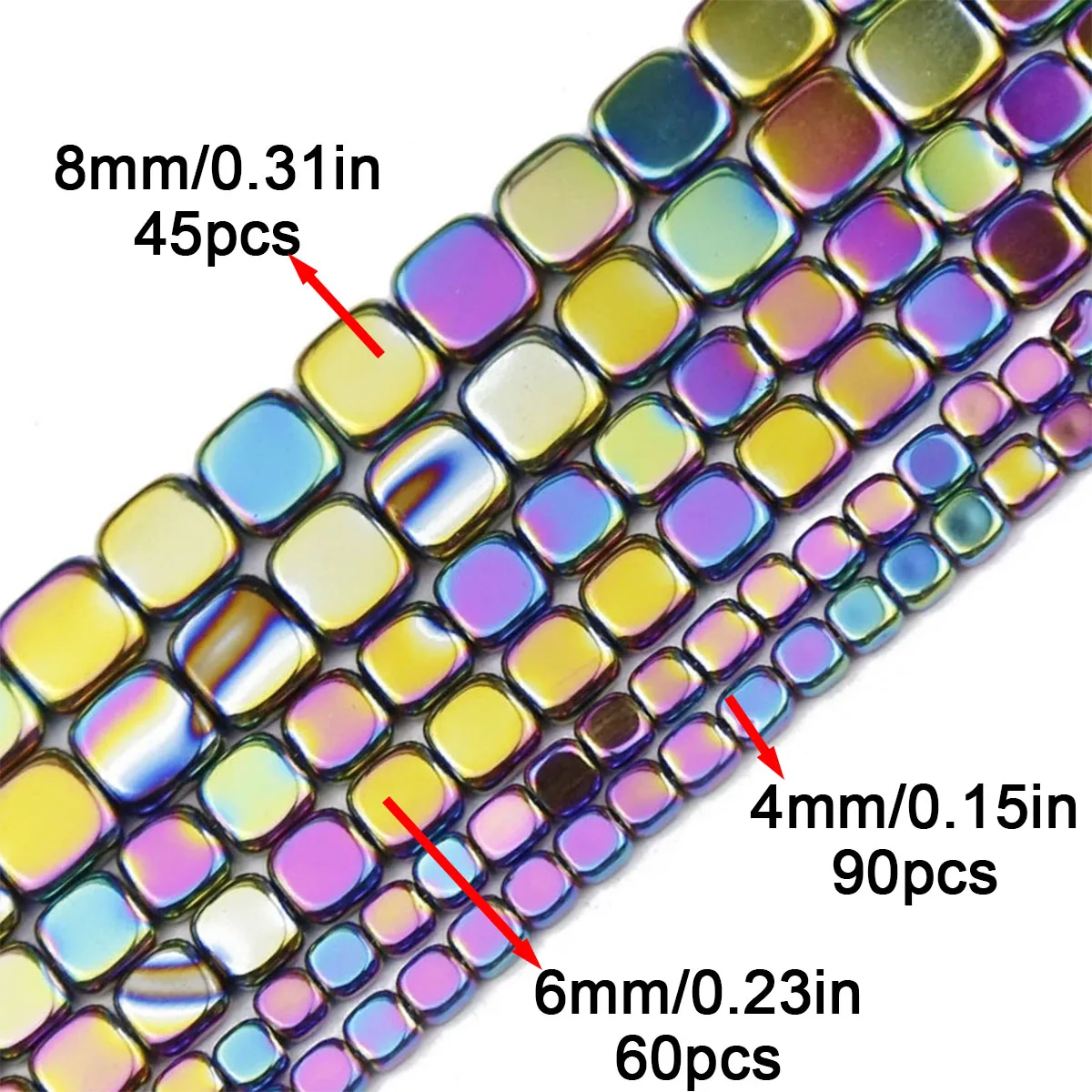 Cheriswelry 1 Filo Di Perline In Apatite Naturale, 8 Mm, Foro 0,8 Mm - 50 Pz Circa Per Collane E Bracciali Fai Da Te