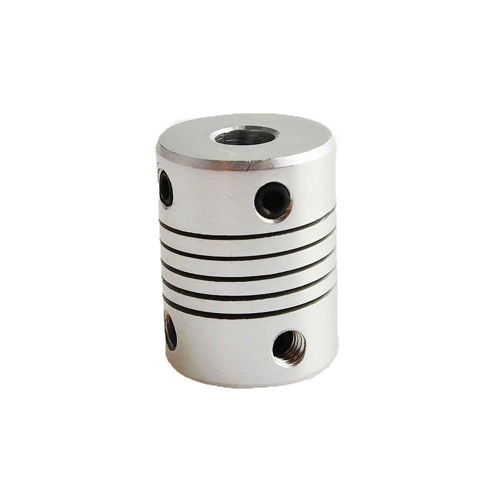 Shaft Coupler D19L25 5mm 6mm 6.35mm 8mm 10mm Aluminium Flexible Jaw Coupler For CNC Stepper Motor 3D Printer Parts