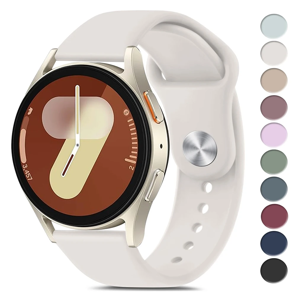 Silicone Sport Watchband - Universal 20mm 22mm Bracelet Strap