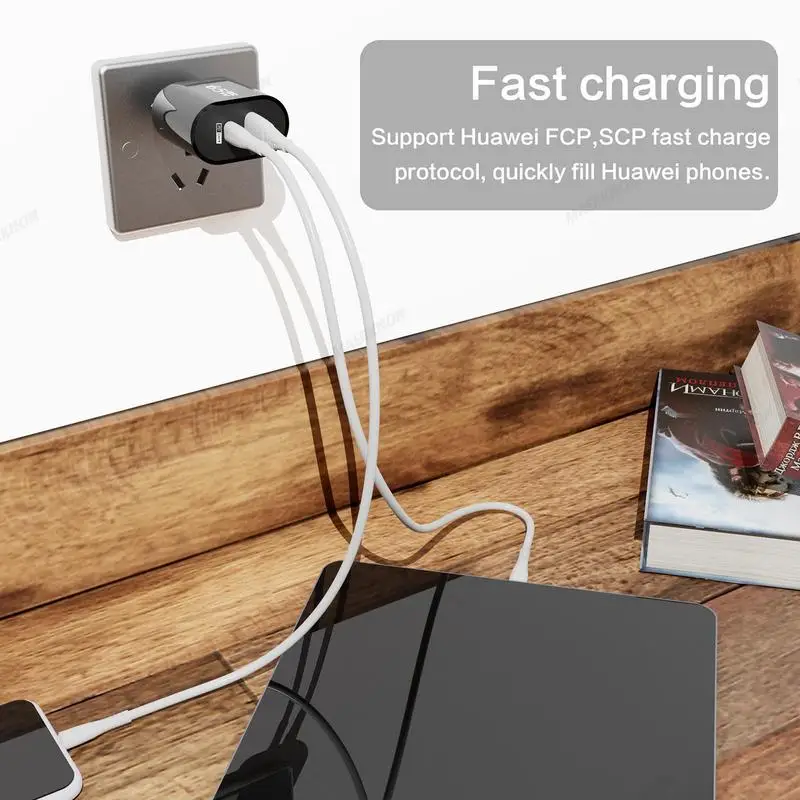 65W USB C Charger GaN Fast Charging Charger PD Quick Charge 3.0 Wall For Phone Adapter For iPhone Xiaomi 13 POCO Samsung Oneplus