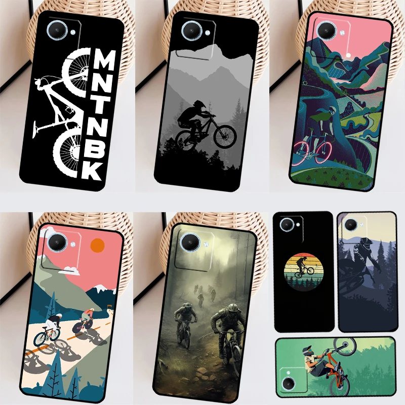 Custodia Mtb Per Bicicletta Da Mountain Bike Per Realme 10 11 Pro Plus Gt Neo 5 3 3T 2T C11 C15 C25S C21Y C30 C31 C33 C35 C53 C55