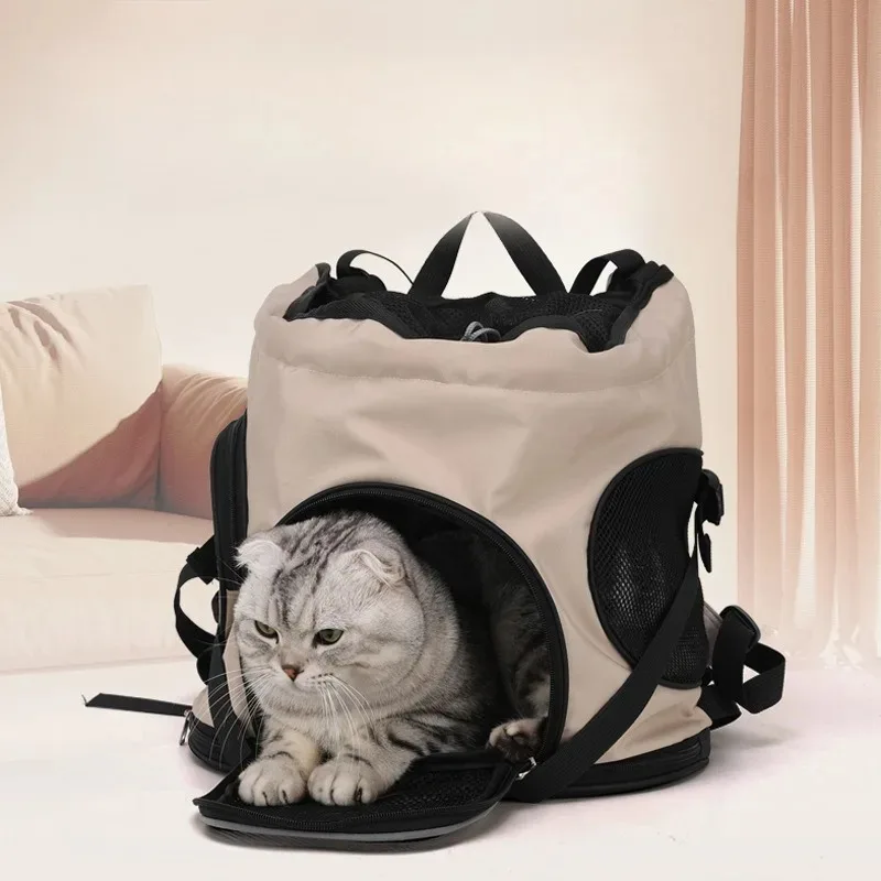 Portable Cat Bag Small Dog Carrier Puppy Kitten Cat Travel Bag Breathable Cage Dog Backpack for Small Dogs