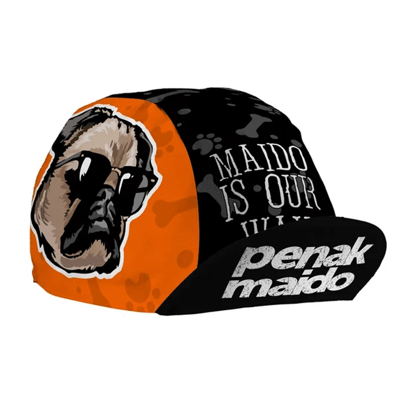 Pizza Plant Dog Lips Sunday Ride Bike Cycling Caps OSCROLLING Gorra Ciclismo Unisex cycling caps
