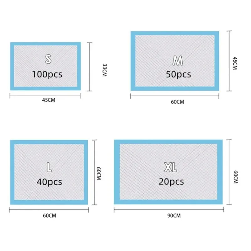 20/40/50/100Pack Fasciatoi Usa E Getta Sottopiedi Usa E Getta Per Bambini Sottopiedi Traspiranti Impermeabili Letto Tavolo Protezione Zerbino - immagine 6