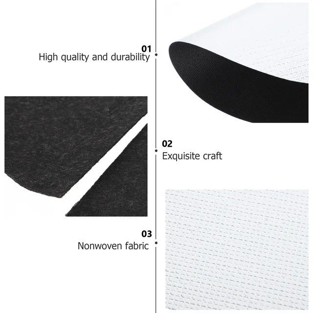 20 Db Eltávolító Szerszám Ökológiai Fűszövet-Vezérlő Talajtakaró Gát Gátolása 25X25Cm Blokk Nem Szőtt Anyag - Image 3