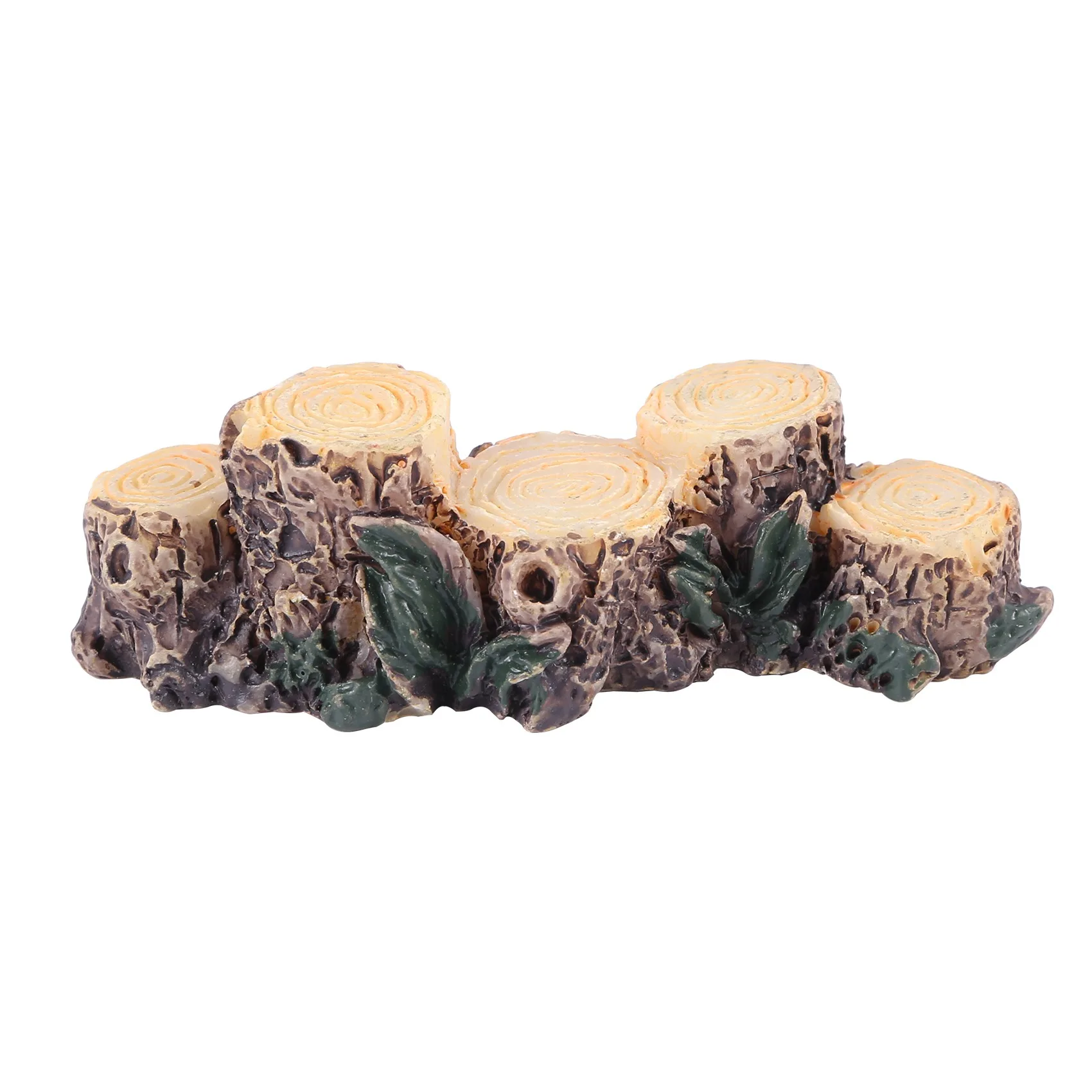 

Miniature Fairy Garden Tree Stump Bridge Ornament Dollhouse Plant Pot Figurine DIY Outdoor Decor Home Decoration